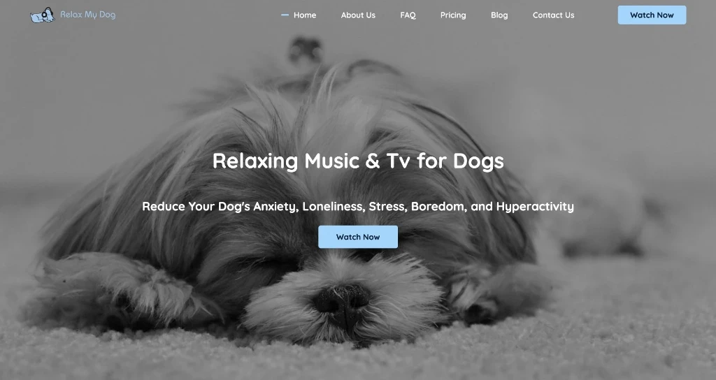 Сайт Relax My Dog Сайт Relax My Dog