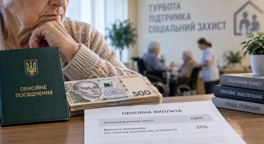 Кому в Україні можуть виплачувати лише 25% пенсії